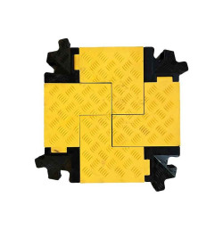 Passe-câble caoutchouc CP1031 3 canaux 58x52 mm – 15 tonnes