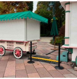 Passe câble caoutchouc CP402 industriel 4 x ø35mm