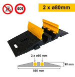 Passe-câble pliant  CPK VISO Ø80–110 mm Caoutchouc 40 tonnes