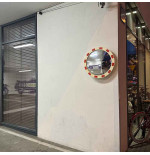 Miroir de sécurité 2 directions – Polycarbonate Ø450 à 800 mm