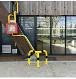 Étrier de protection d’angle renforcé 90° en acier | IDEQUIP