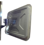 Red/White Rectangular Traffic Safety Mirror