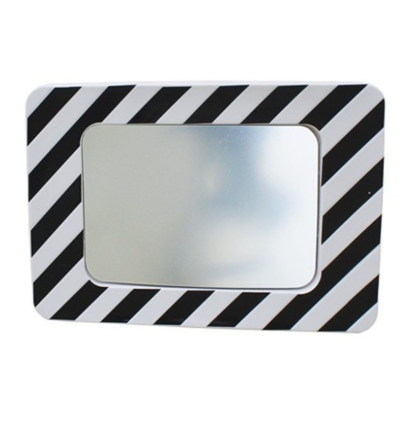 Rectangular Convex Traffic Mirror