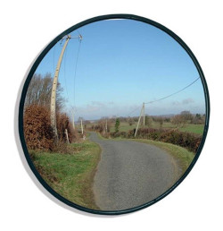 Miroir 2 directions Ø330 mm – Verre convexe