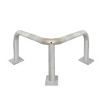 Étrier de protection d’angle galvanisé renforcé 90° | IDEQUIP
