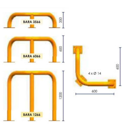 Étrier de protection d’angle galvanisé renforcé 90° | IDEQUIP