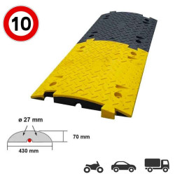 Ralentisseur modulable H50/60/70mm