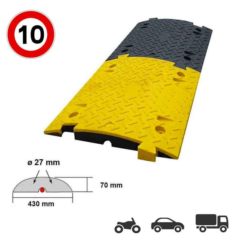 Ralentisseur modulable H50/60/70mm