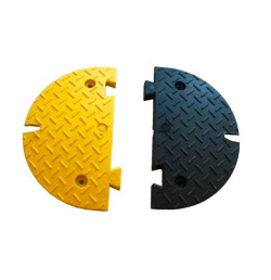 Modular Speed Bump End Caps 50/60/70 mm