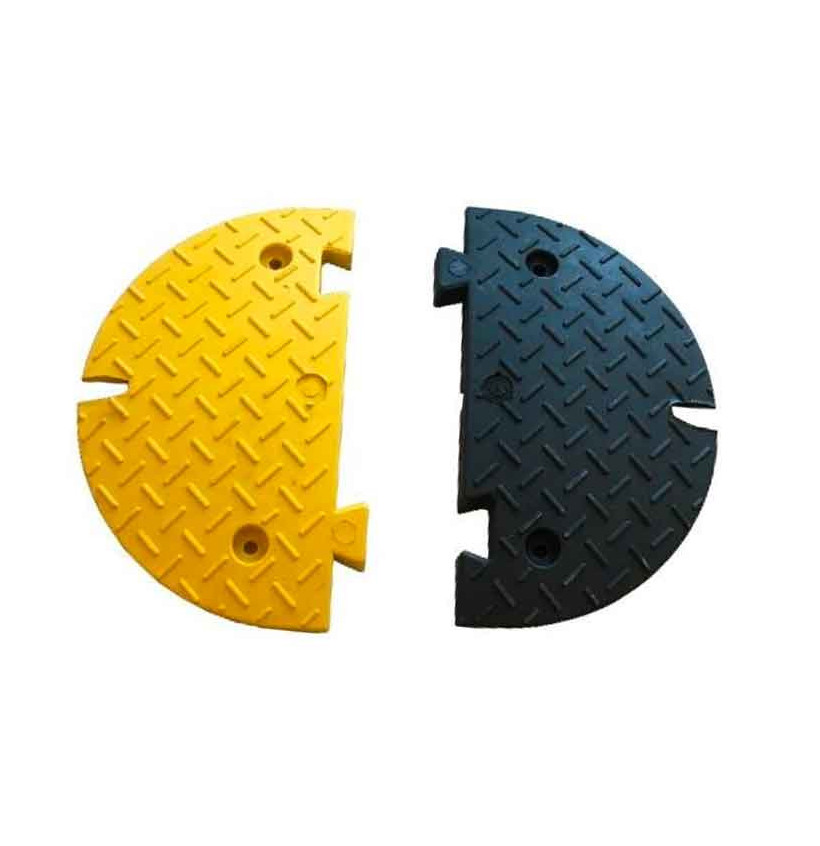 Modular Speed Bump End Caps 50/60/70 mm