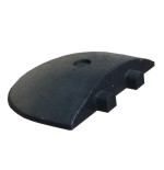 Embout noir pour ralentisseur monobloc – 55/75 mm,