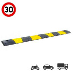 Ralentisseur monobloc 1,83 m – Caoutchouc recyclé, 55 mm