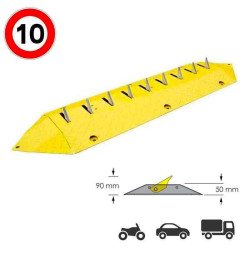 Ralentisseur herse anti-recul