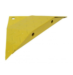 Embout jaune pour ralentisseur acier herse – 50 mm