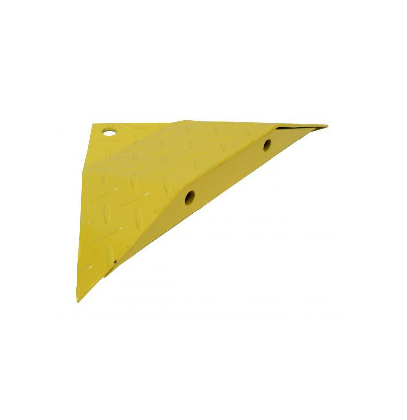 Embout jaune pour ralentisseur acier herse – 50 mm