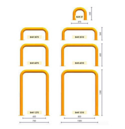 Arceau de protection en acier haute résistance VISO BAR3575NJ | IDEQUIP