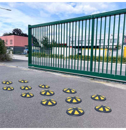 Plot de route caoutchouc | ø250mm