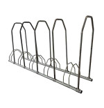 Rack 5 vélos avec arceaux antivols