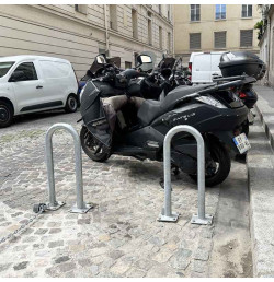 Arceau galvanisé avec platine Support vélo BAR43GAL BAR54GAL VISO