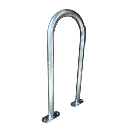 Arceau à vélos galvanisé à platine ø40mm