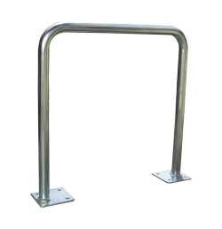 Arceau vélo galvanisé en U inversé – 750x750 mm, tube Ø50 mm