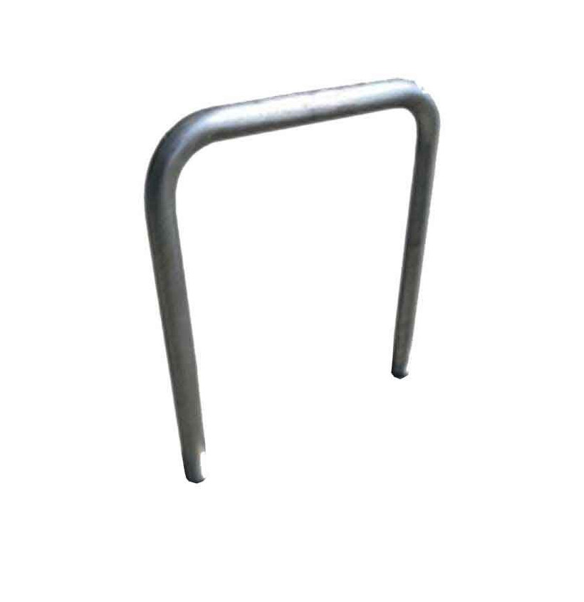 Arceau vélo U inversé à sceller – Acier galvanisé à chaud, Ø50 mm Arceau vélo U inversé à sceller – Acier galvanisé à chaud, Ø50 mm