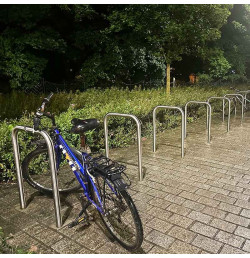 Arceau vélo U inversé VELO795GAL VISO à sceller Acier galvanisé à chaud, Ø50 mm