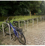 Arceau vélo U inversé VELO795GAL VISO à sceller Acier galvanisé à chaud, Ø50 mm