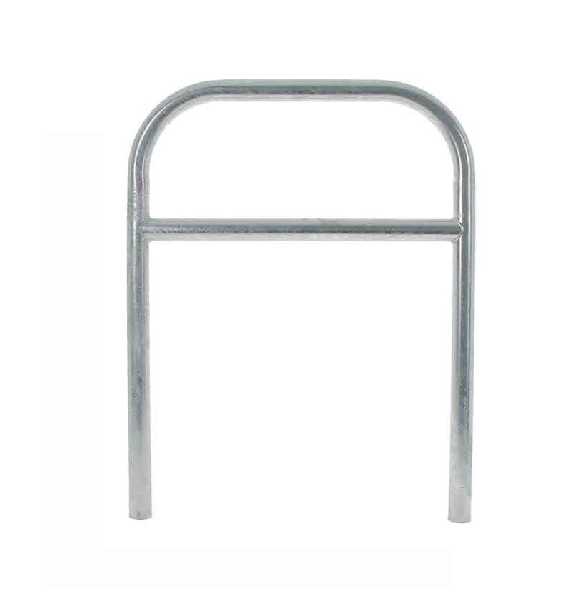Epingle à vélo avec traverse galvanisé ø50mm à sceller Epingle à vélo avec traverse galvanisé ø50mm à sceller