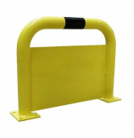 Arceau de protection avec plaque ø76mm à fixer