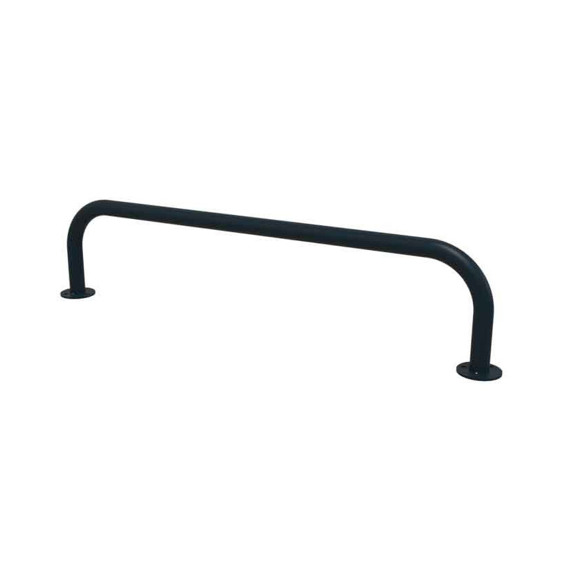 Support sol vélo cargo – Acier galvanisé peint noir, 1200 mm, Ø50mm Support sol vélo cargo – Acier galvanisé peint noir, 1200 mm, Ø50mm