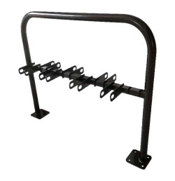 Râtelier trottinettes 7 places – Acier peint époxy | IDEQUIP