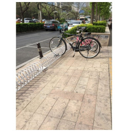 Râtelier à vélos inox VELOSTAND VISO – 10 à 14 vélos | IDEQUIP