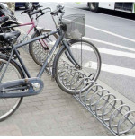 Râtelier à vélos inox VELOSTAND VISO – 10 à 14 vélos | IDEQUIP