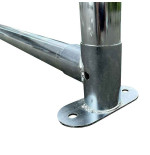 Rack à vélo en diagonale modulable – Acier galvanisé | IDEQUIP