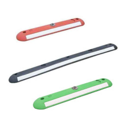Séparateur de voie franchissable en caoutchouc 700 à 1200 mm | IDEQUIP