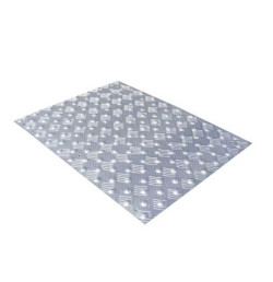 Bande d'éveil à la vigilance aluminum NF