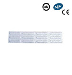 Bande de guidage podotactile aluminium VISO 840 mm Conforme NF P98-351