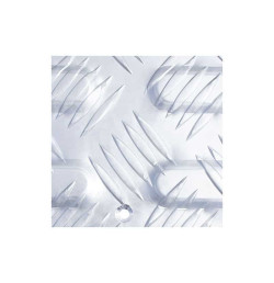 Bande de guidage podotactile aluminium VISO 840 mm Conforme NF P98-351