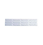 Bande de guidage podotactile aluminium VISO 840 mm Conforme NF P98-351