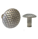 Clou podotactile inox 304 diamanté VISO POD25STR – Ø25 mm