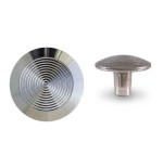 Clou podotactile ø35mm strié INOX 316