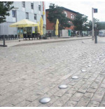 Clou de voirie inox Ø100 / Ø150 mm – Marquage au sol sans peinture