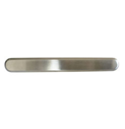 Bande de guidage inox 316 lisse – 290 x 35 mm – intérieur / extérieur