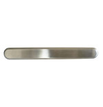 Bande de guidage inox 316 lisse – 290 x 35 mm – intérieur / extérieur