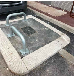 Arceau de protection en acier galvanisé BAR3575GAL VISO