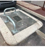 Arceau de protection en acier galvanisé BAR3575GAL VISO