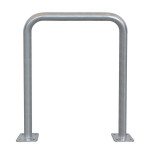 Arceau de protection galvanisé ø76mm à fixer