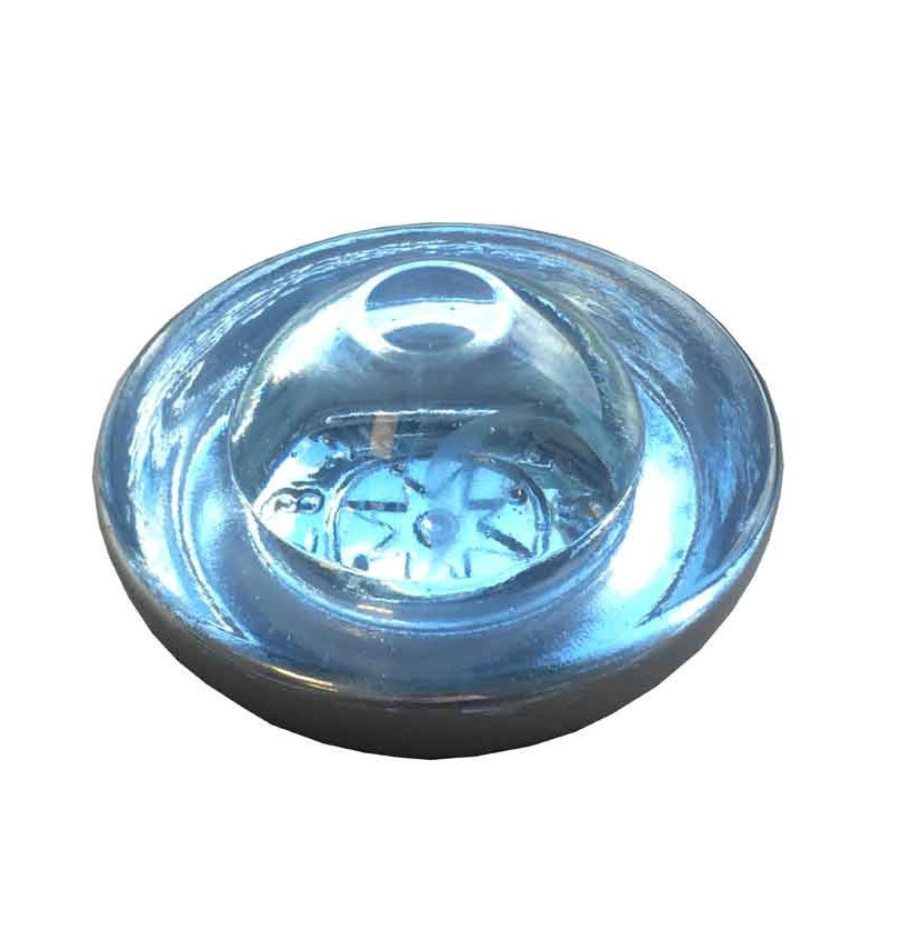 Plot routier Ø100 mm en verre trempé à encastrer – Résistance 30T Plot routier Ø100 mm en verre trempé à encastrer – Résistance 30T
