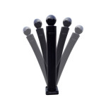 Potelet flexible polyuréthane à mémoire de forme – Fixation platine